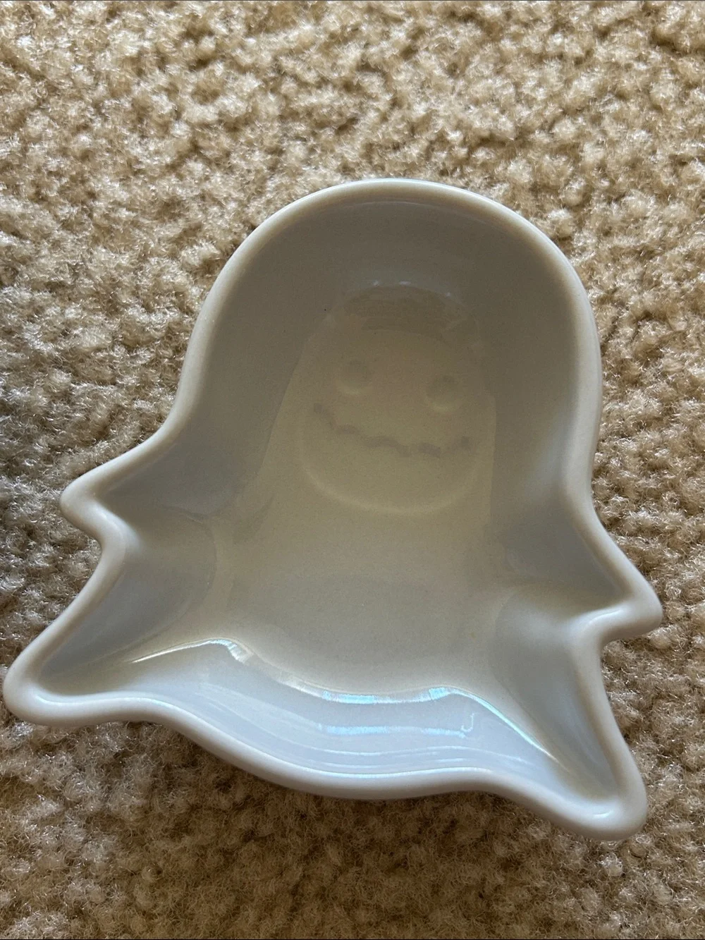 Le Creuset Halloween Black Cat and White Ghost Small Ceramic Dishes